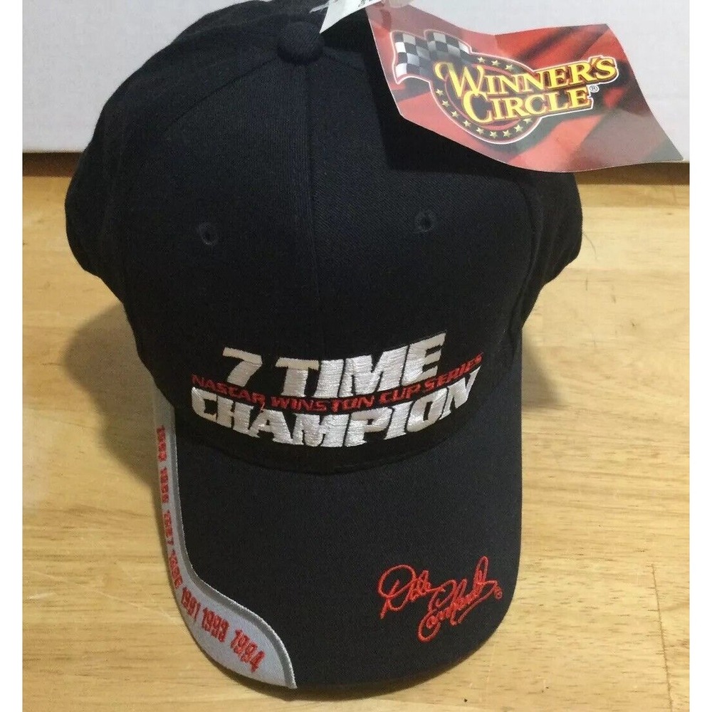 Vintage Dale Earnhardt #3 Winners Circle New With Tags Hat 7time Champion NASCAR
